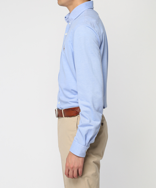 POLO RALPH LAUREN（ポロ ラルフ ローレン）の「スリムフィット コットン オックスフォード シャツ（シャツ/ブラウス・メンズ・ホワイト/ブルー・XX-LARGE/X-LARGE/MEDIUM/LARGE/SMALL/X-SMALL）」の3枚目の写真