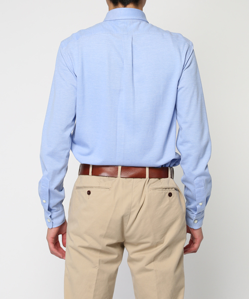 POLO RALPH LAUREN（ポロ ラルフ ローレン）の「スリムフィット コットン オックスフォード シャツ（シャツ/ブラウス・メンズ・ホワイト/ブルー・XX-LARGE/X-LARGE/MEDIUM/LARGE/SMALL/X-SMALL）」の5枚目の写真