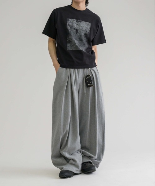 PELLICULE ペリキュール stone-deco sweat pants 一部予約】stone-deco sweat pants｜PELLICULE | ぺリキュール
