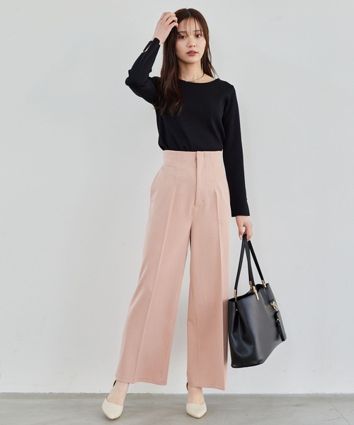 スデスリットパールボートネックニット291777（ニット/セーター）｜Andemiu（アンデミュウ）