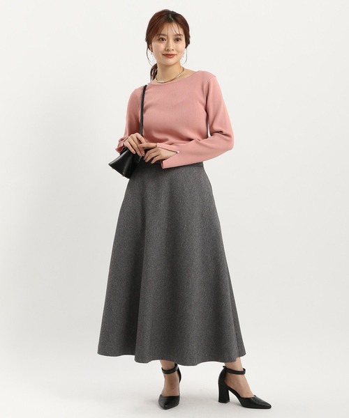 スデスリットパールボートネックニット291777（ニット/セーター）｜Andemiu（アンデミュウ）