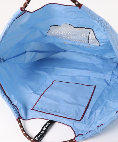 DONOBAN（ドノバン）の「ビッグマルシェバッグ（ハンドバッグ・レディース・ネイビー/ホワイト/カーキ/ブルー/ベージュ系その他/ネイビー系1/ブルー系その他2/ブルー系その他3/ブルー系その他/ベージュ/カーキ系1・L）」の14枚目の写真