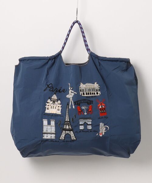 DONOBAN（ドノバン）の「ビッグマルシェバッグ（ハンドバッグ・レディース・ネイビー/ホワイト/カーキ/ブルー/ベージュ系その他/ネイビー系1/ブルー系その他2/ブルー系その他3/ブルー系その他/ベージュ/カーキ系1・L）」の22枚目の写真