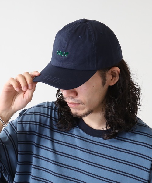 Ree&Mee サイズ調整付き CALIF刺繍 CAP 帽子 キャップ 男女兼用