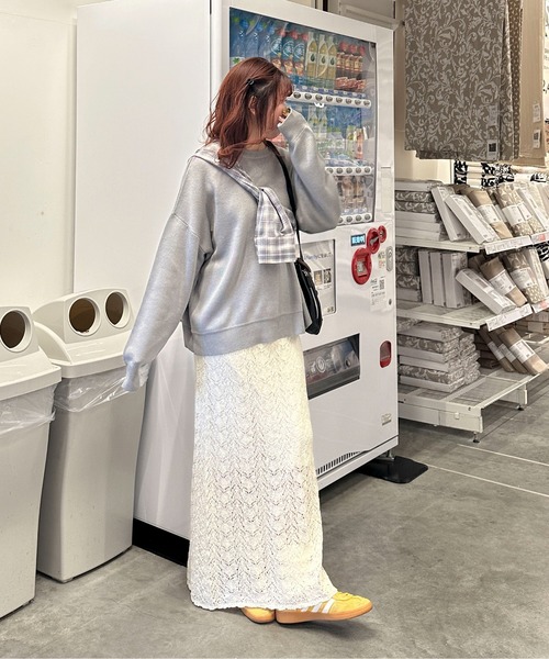 クロシェニットスカート anuans｜クロシェニットスカート | Rakuten Fashion(楽天