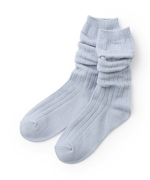 LOVETOXIC(ラブトキシック)の「カラールーズソックス(ソックス/靴下・キッズ・サックスブルー/オフホワイト/グレー/ブラック/クリーム・F)」の5枚目の写真