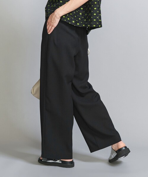 BEAUTY&YOUTH UNITED ARROWS（ビューティーアンドユースユナイテッドアローズ）の「ポリエステルブレンド ドロースト イージーパンツ（その他パンツ・レディース・ダークグレー/ナチュラル/ダークブラウン/ブラック・L/M/S/XS）」の12枚目の写真
