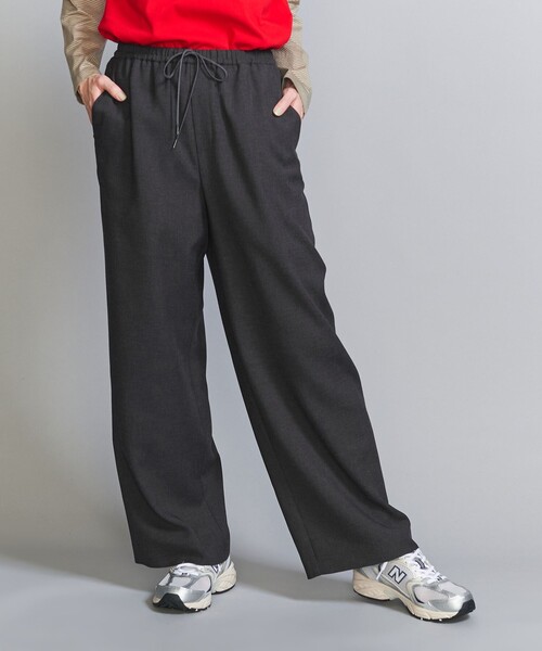 BEAUTY&YOUTH UNITED ARROWS（ビューティーアンドユースユナイテッドアローズ）の「ポリエステルブレンド ドロースト イージーパンツ（その他パンツ・レディース・ダークグレー/ナチュラル/ダークブラウン/ブラック・L/M/S/XS）」の18枚目の写真