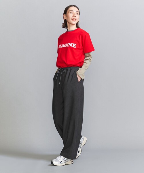 BEAUTY&YOUTH UNITED ARROWS（ビューティーアンドユースユナイテッドアローズ）の「ポリエステルブレンド ドロースト イージーパンツ（その他パンツ・レディース・ダークグレー/ナチュラル/ダークブラウン/ブラック・L/M/S/XS）」の19枚目の写真