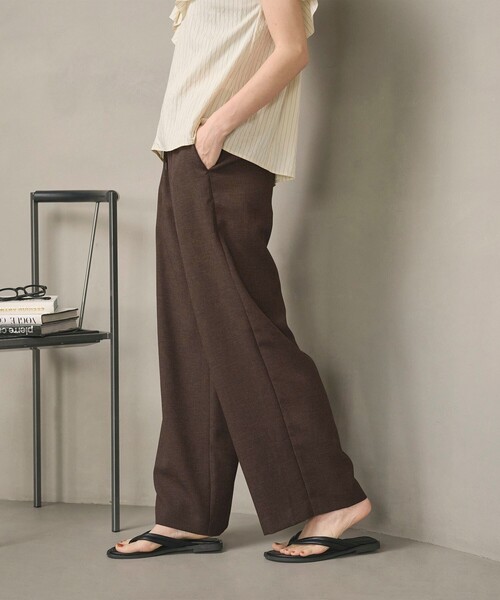 BEAUTY&YOUTH　UNITED ARROWS　ドロスト　イージーパンツ UNITED ARROWS LTD. OUTLET｜サテン ドロスト イージーパンツ