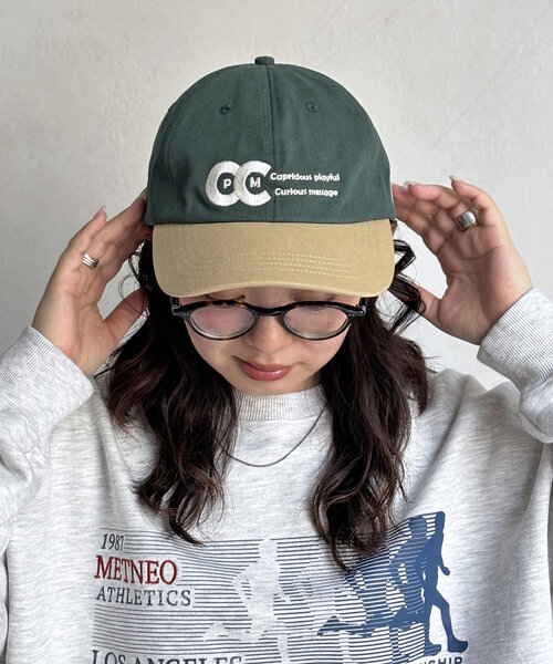 CPCM（シーピーシーエム）の「CPCMロゴキャップ（キャップ・レディース・ネイビー/グリーン/バーガンディー・FREE）」の11枚目の写真