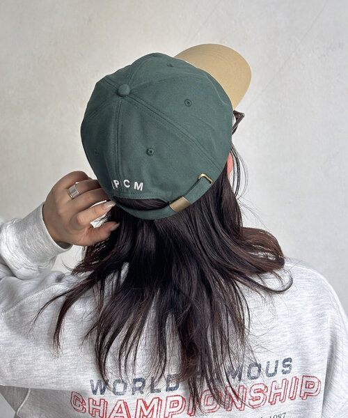 CPCM（シーピーシーエム）の「CPCMロゴキャップ（キャップ・レディース・ネイビー/グリーン/バーガンディー・FREE）」の10枚目の写真