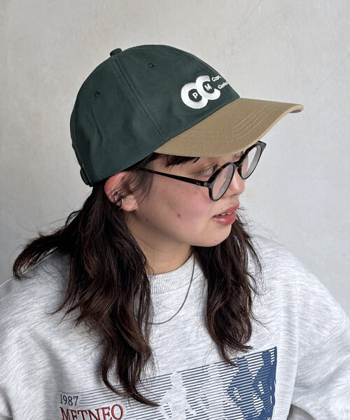 CPCM（シーピーシーエム）の「CPCMロゴキャップ（キャップ・レディース・ネイビー/グリーン/バーガンディー・FREE）」の9枚目の写真