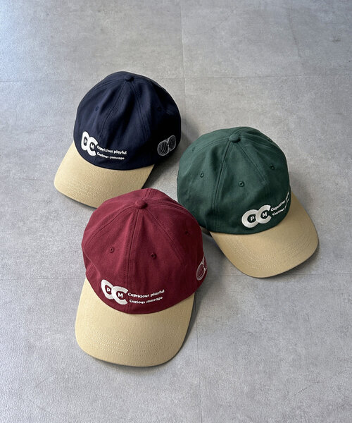 CPCM（シーピーシーエム）の「CPCMロゴキャップ（キャップ・レディース・ネイビー/グリーン/バーガンディー・FREE）」の4枚目の写真