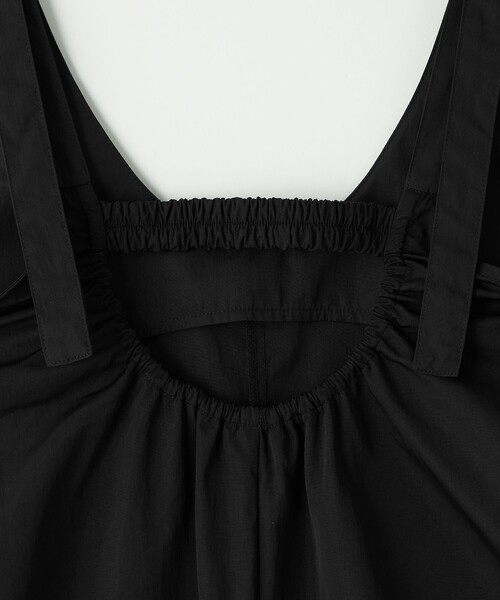 CITEN（シテン）の「＜CITEN＞バックギャザーUネックワンピース（ワンピース・レディース・オフホワイト/ブラック・S/M）」の20枚目の写真