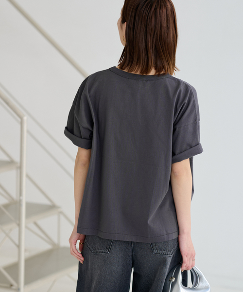 JOURNAL STANDARD relume(ジャーナルスタンダード レリューム)の「ヴィンテージロゴT(Tシャツ/カットソー・レディース・ブラック系その他/ブラック/ホワイト/ホワイト系その他・FREE)」の12枚目の写真