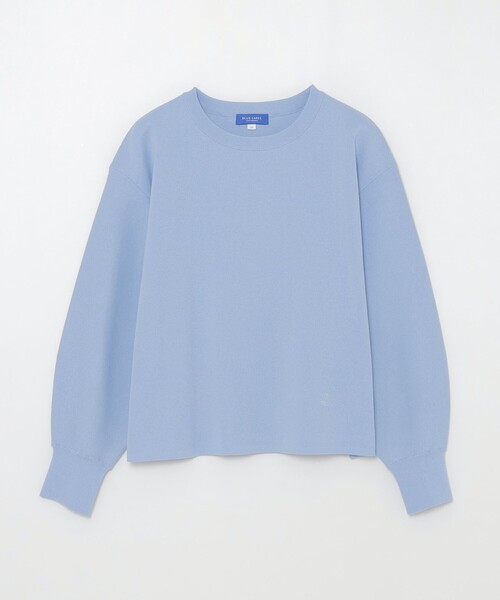 BLUE LABEL CRESTBRIDGE（ブルーレーベルクレストブリッジ）の「コットンポリエステルスムースニットプルオーバー（ニット/セーター・レディース・レッド系その他/ダークネイビー/イエロー/オフホワイト/ブルー・38）」の20枚目の写真