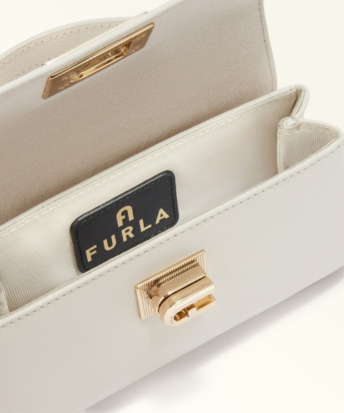 FURLA（フルラ）の「フルラ 1927 ミニクロスボディバッグ（ショルダーバッグ・レディース・ライトブルー/ライトオリーブ/ホワイト/ブラック/グレイッシュベージュ・ONE SIZE）」の19枚目の写真