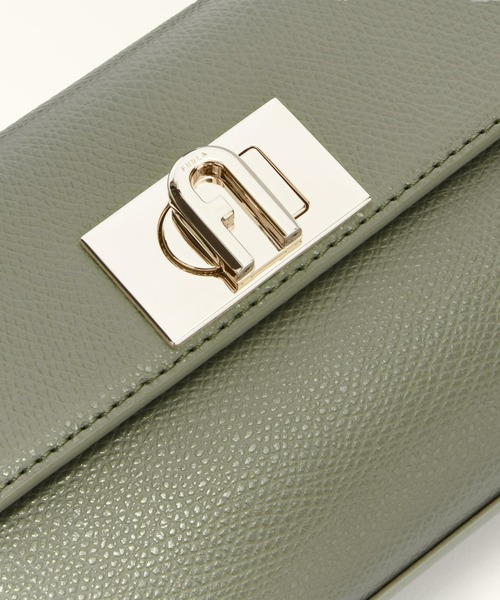 FURLA（フルラ）の「フルラ 1927 ミニクロスボディバッグ（ショルダーバッグ・レディース・ライトブルー/ライトオリーブ/ホワイト/ブラック/グレイッシュベージュ・ONE SIZE）」の8枚目の写真