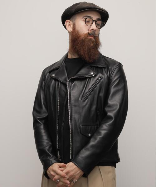 Schott/ショット/ 228US LAMB RIDERS JACKET/ラムレザー ライダース