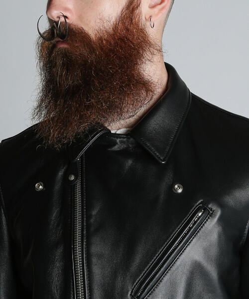 ジャケット・アウター Schott 228US LAMB RIDERS JACKET 38 Schott/ショット/ 228US LAMB RIDERS JACKET/ラムレザー ライダース