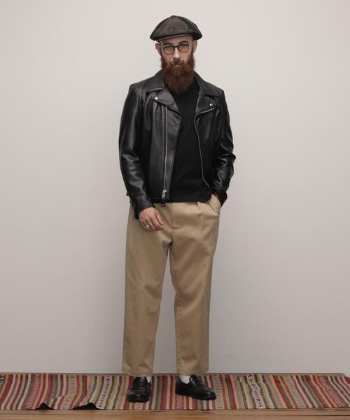 schott(ショット)の「Schott/ショット/ 228US LAMB RIDERS JACKET/ラムレザー ライダースジャケット(ライダースジャケット・メンズ・ブラック・34/44/40/38/42/36)」の17枚目の写真