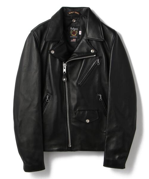 Schott/ショット/ 228US LAMB RIDERS JACKET/ラムレザー ライダース