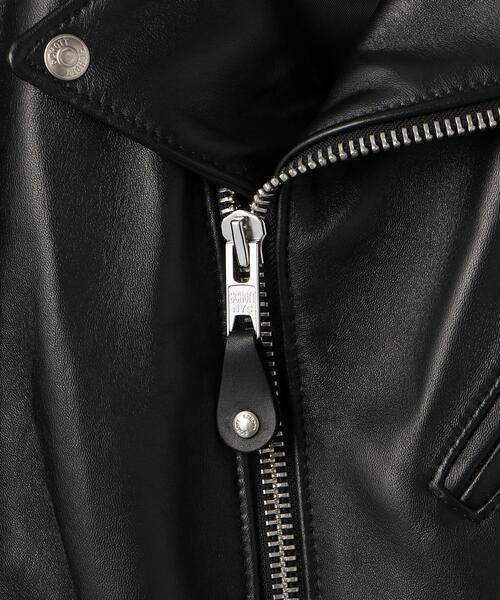schott(ショット)の「Schott/ショット/ 228US LAMB RIDERS JACKET/ラムレザー ライダースジャケット(ライダースジャケット・メンズ・ブラック・34/44/40/38/42/36)」の12枚目の写真