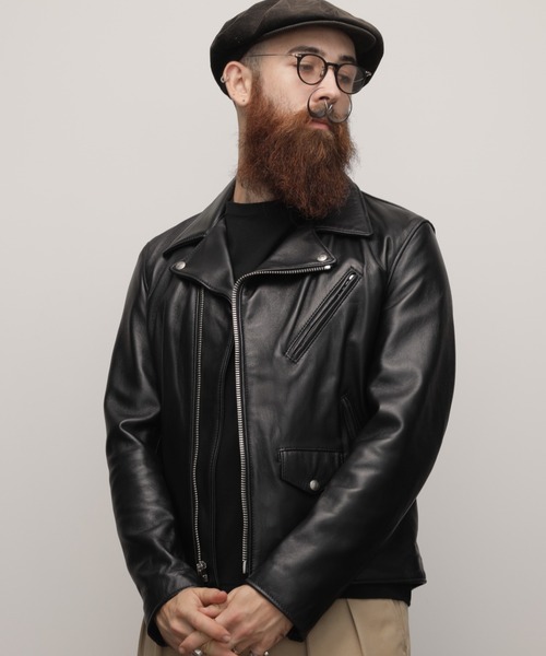 Schott/ショット/ 228US LAMB RIDERS JACKET/ラムレザー