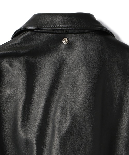 schott(ショット)の「Schott/ショット/ 228US LAMB RIDERS JACKET/ラムレザー ライダースジャケット(ライダースジャケット・メンズ・ブラック・34/44/40/38/42/36)」の5枚目の写真