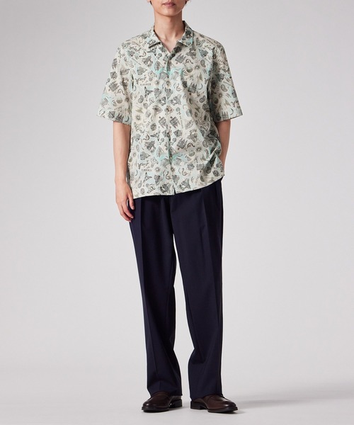 【最終値下】Paul Smith　ソフトジョーゼット ブラウス　シャツ　紫 最終値下】Paul Smith ソフトジョーゼット ブラウス シャツ 紫