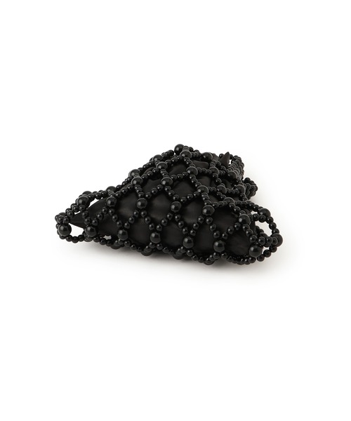 ROPE' PICNIC（ロペピクニック）の「ポーチ付きビーズハンドバッグ（ハンドバッグ・レディース・ブラック/オフホワイト・FREE）」の15枚目の写真