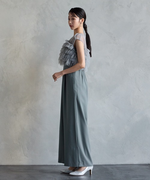 AIMER（エメ）の「【WEB限定】チュールフリルベスト