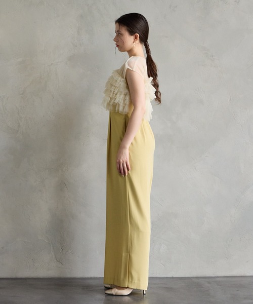 AIMER（エメ）の「【WEB限定】チュールフリルベスト