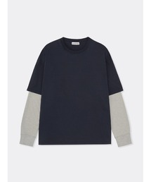 トップス SOFTHYPHEN\" PIPING SLEEVE L/S TEE SOFTHYPHEN
