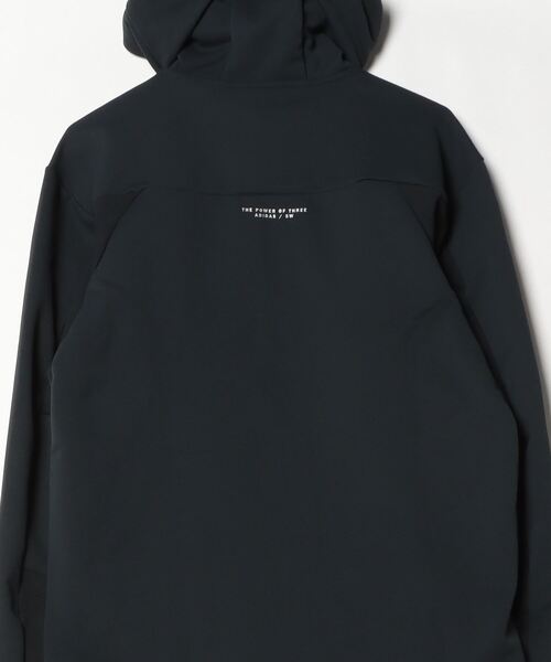 adidas（アディダス）の「Adptn レギュラーフィット テクスチャード ダブルニット フード付きトラックジャケット / アディダス adidas（パーカー・メンズ・ホワイト/ブラック/オリーブ・SMALL/MEDIUM/LARGE/X-LARGE/XX-LARGE/X-SMALL/3XL）」の20枚目の写真