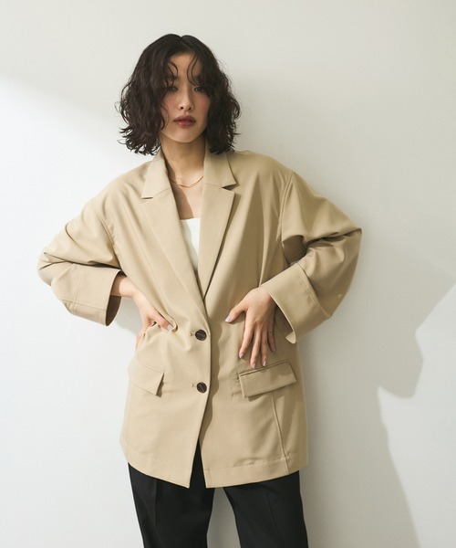セール】【WEB限定】シングルブレストシャツジャケット