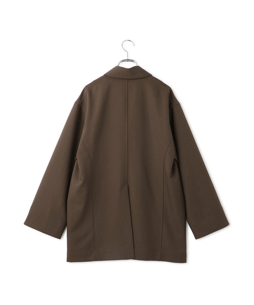 ADAM ET ROPÉ シャツジャケット キャメル・Lサイズ 楽天市場】[24SS]GENTLE SILKノーカラージャケット