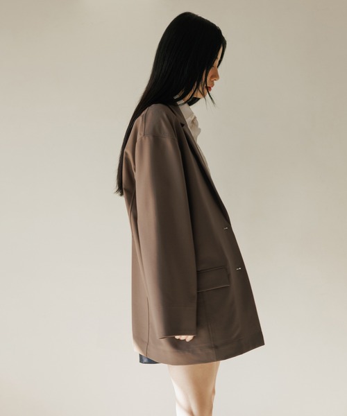 セール】【WEB限定】シングルブレストシャツジャケット