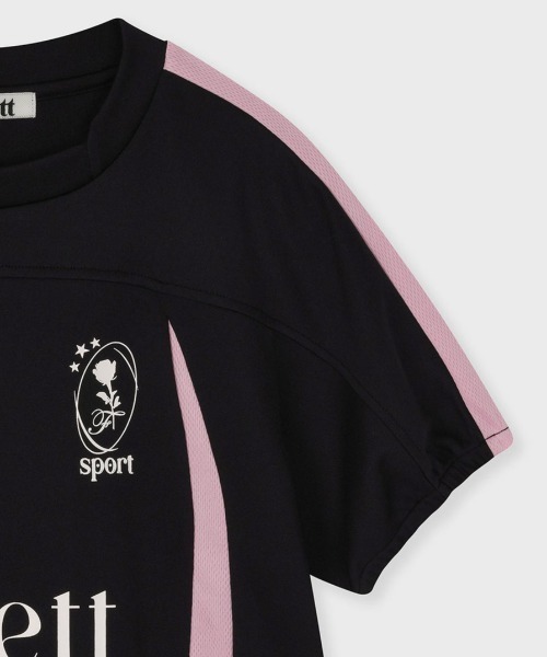 tシャツ A'GEM/9 × .kom 「FALLETT/ファレット」 SPORTS CLUB FOOTBALL JERSEY/スポーツクラブフットボ A'GEM/9 × .kom 『FALLETT/ファレット』 SPORTS CLUB FOOTBALL