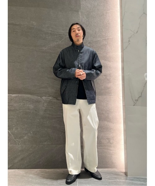 COLUMN(コラム)の「COLUMN / シルクデニム ブルゾン<THE COLUMN>(ブルゾン・メンズ・ネイビー・MEDIUM/LARGE)」の18枚目の写真