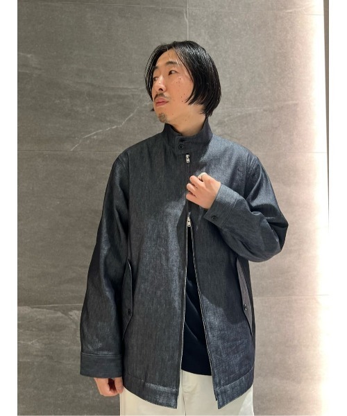 COLUMN(コラム)の「COLUMN / シルクデニム ブルゾン<THE COLUMN>(ブルゾン・メンズ・ネイビー・MEDIUM/LARGE)」の19枚目の写真