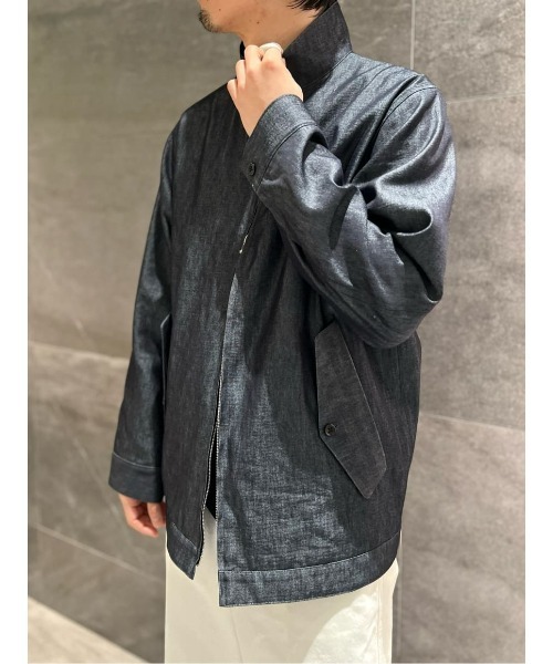 COLUMN(コラム)の「COLUMN / シルクデニム ブルゾン<THE COLUMN>(ブルゾン・メンズ・ネイビー・MEDIUM/LARGE)」の20枚目の写真