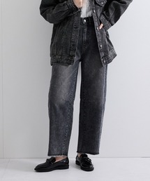 VICKY | カーブダメージデニムパンツ≪洗濯機で洗える≫(デニムパンツ)