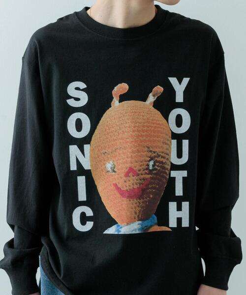 ITEMS URBANRESEARCH(アイテムズ アーバンリサーチ)の「Sonic Youth プリントロングTシャツ(Tシャツ/カットソー・メンズ・その他1/その他2/その他3・MEDIUM/LARGE)」の10枚目の写真