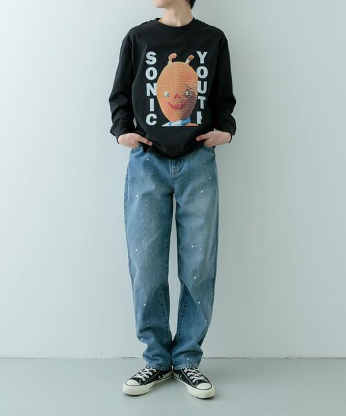 ITEMS URBANRESEARCH(アイテムズ アーバンリサーチ)の「Sonic Youth プリントロングTシャツ(Tシャツ/カットソー・メンズ・その他1/その他2/その他3・MEDIUM/LARGE)」の15枚目の写真