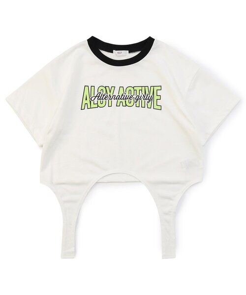 algy（アルジー）の「【AC半袖TIVE/吸水速乾】裾デザイン半袖T（Tシャツ/カットソー・キッズ・ブラック/サックスブルー/オフホワイト・XX-SMALL/X-SMALL/MEDIUM/SMALL）」の13枚目の写真