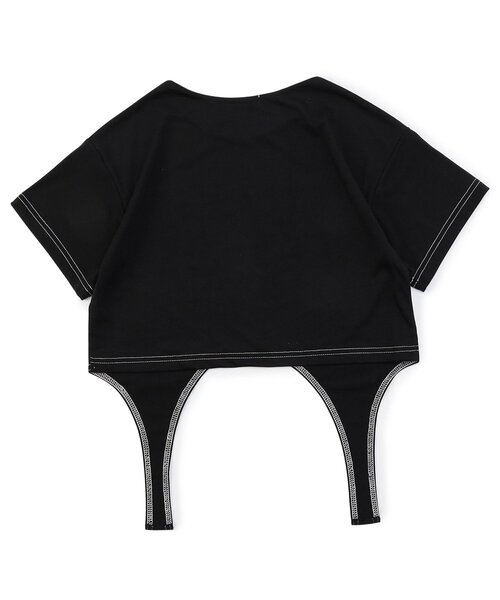 algy（アルジー）の「【AC半袖TIVE/吸水速乾】裾デザイン半袖T（Tシャツ/カットソー・キッズ・ブラック/サックスブルー/オフホワイト・XX-SMALL/X-SMALL/MEDIUM/SMALL）」の10枚目の写真