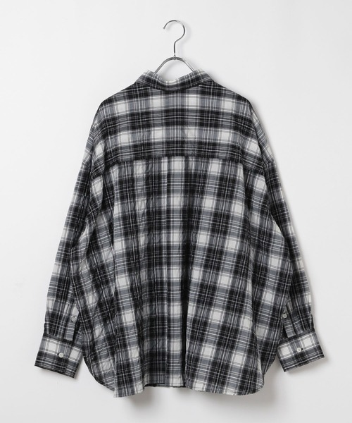 レプシィム⭐︎チェックシャツ　ブラック 楽天市場】【SALE／30%OFF】チェックシャツ LEPSIM レプシィム