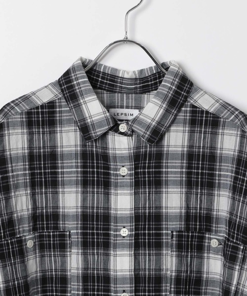 その他 SE セール】チェックシャツ 323429（シャツ/ブラウス）｜LEPSIM